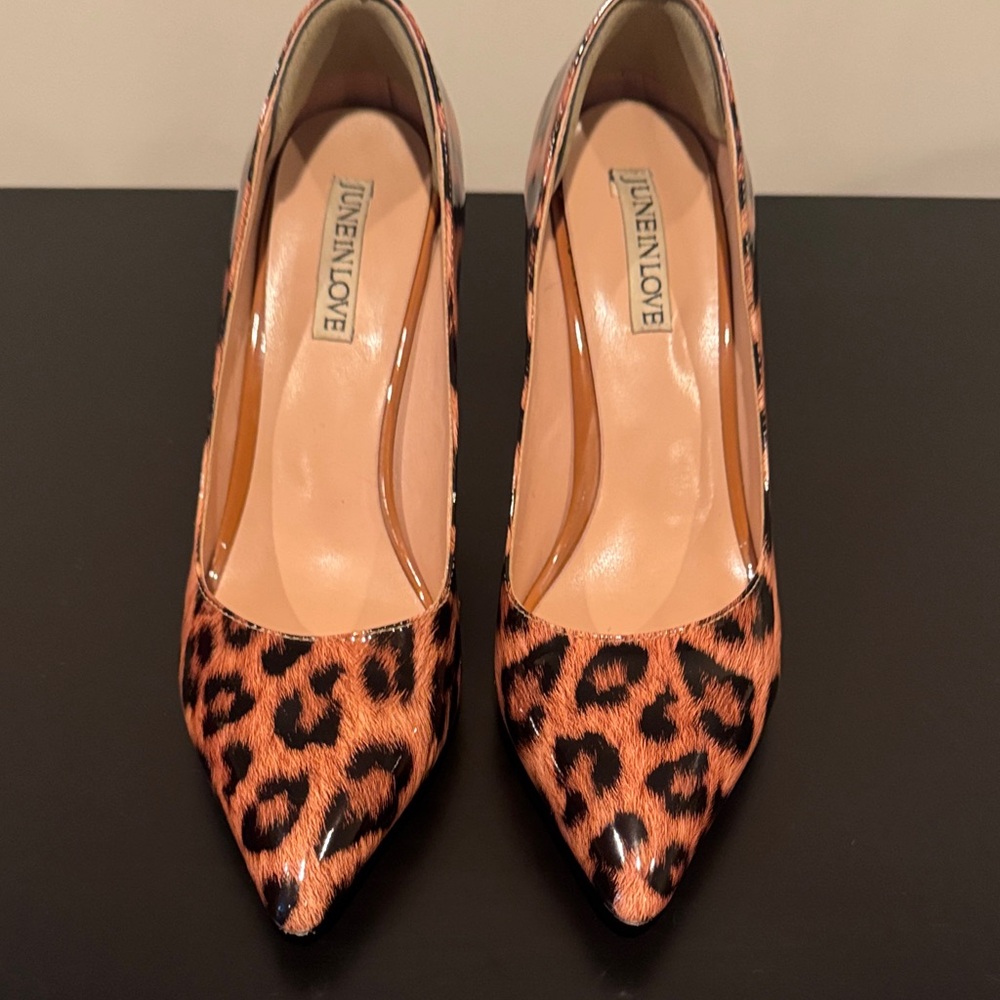 Leopard Print Women's Heels